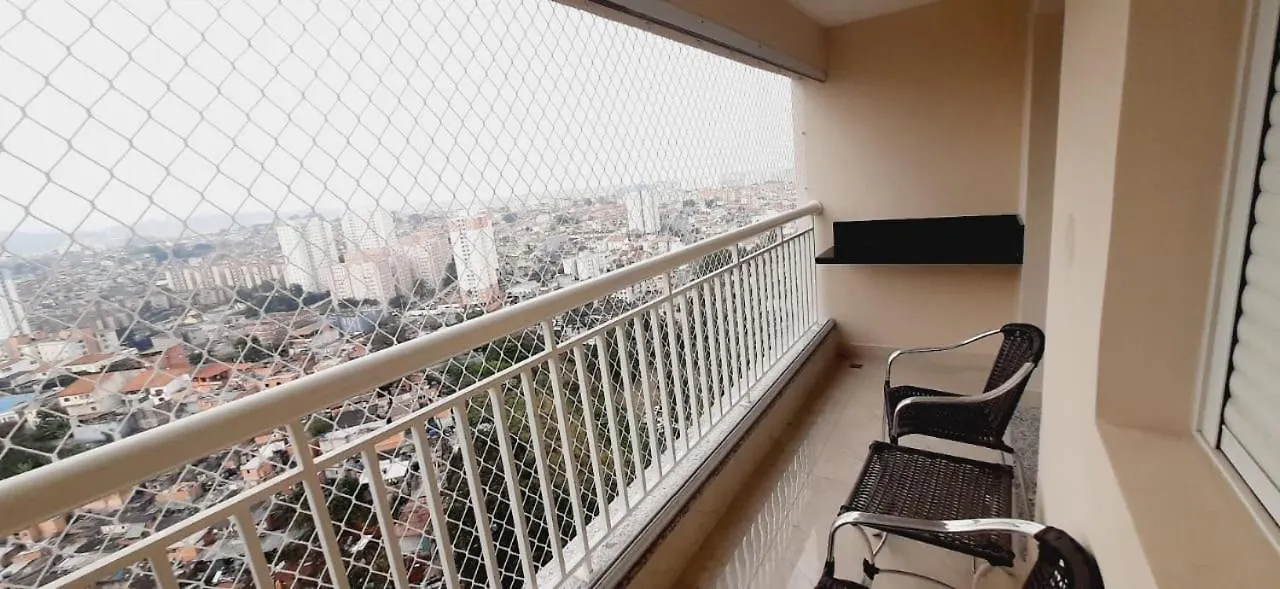 Flat 22º Andar Totalmente Mobiliado Lazer Completo Apartamento Guarulhos